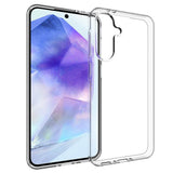 EIDERWOOD Samsung Galaxy A56 (5G) Flexibelt Plast Bak Skal - Genomskinlig