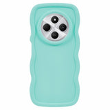 EIDERWOOD Xiaomi Redmi 14C Flexibelt Plast Wavy Skal - Blå