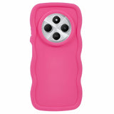 EIDERWOOD Xiaomi Redmi 14C Flexibelt Plast Wavy Skal - Pink