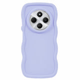 EIDERWOOD Xiaomi Redmi 14C Flexibelt Plast Wavy Skal - Lila