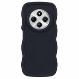 EIDERWOOD Xiaomi Redmi 14C Flexibelt Plast Wavy Skal - Svart