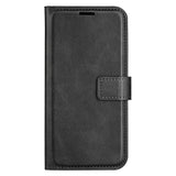 EIDERWOOD OnePlus 13 Wallet Fodral i Läder med Plånbok - Svart