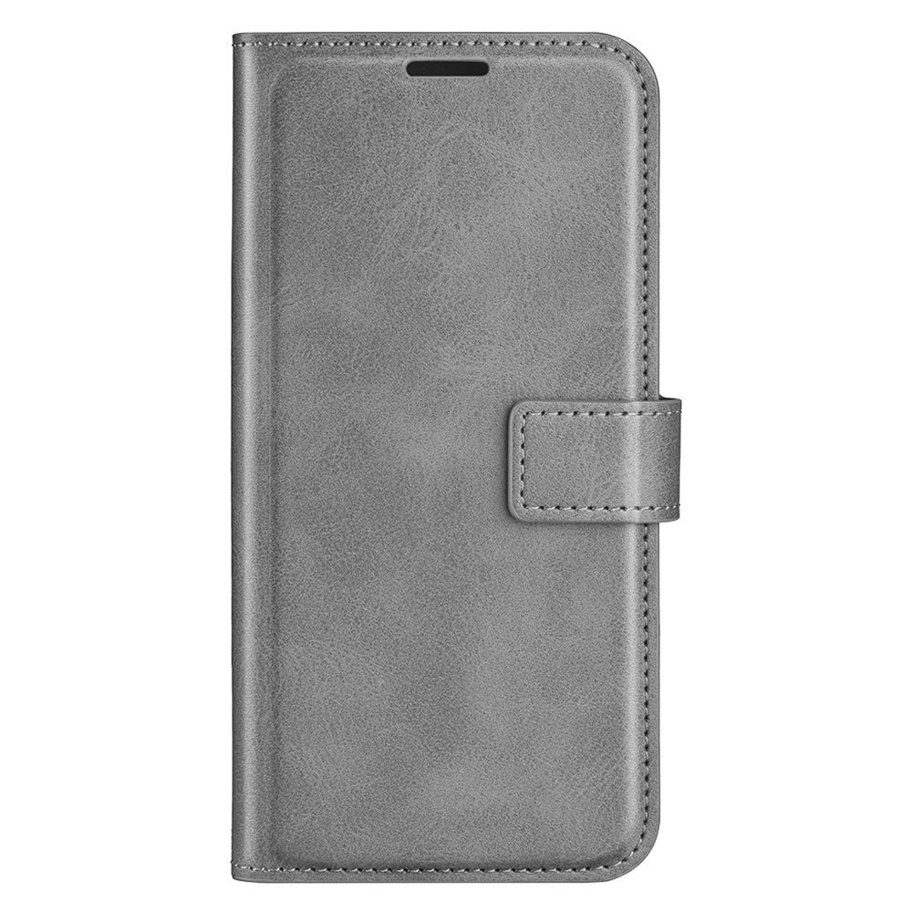 EIDERWOOD OnePlus 13 Wallet Fodral i Läder med Plånbok - Grå