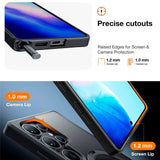 TORRAS Samsung Galaxy S25 Ultra Hybrid Skal m. Kickstand - MagSafe Kompatibel - Svart