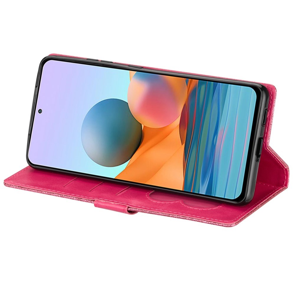 EIDERWOOD Samsung Galaxy A56 (5G) Glitter Flip Fodral m. Glidlåsficka & Ställfunktion - Pink