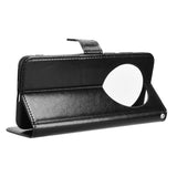 EIDERWOOD Huawei Mate 70 Pro+ / 70 Pro Konstläder Flip Fodral m. Rem - Svart