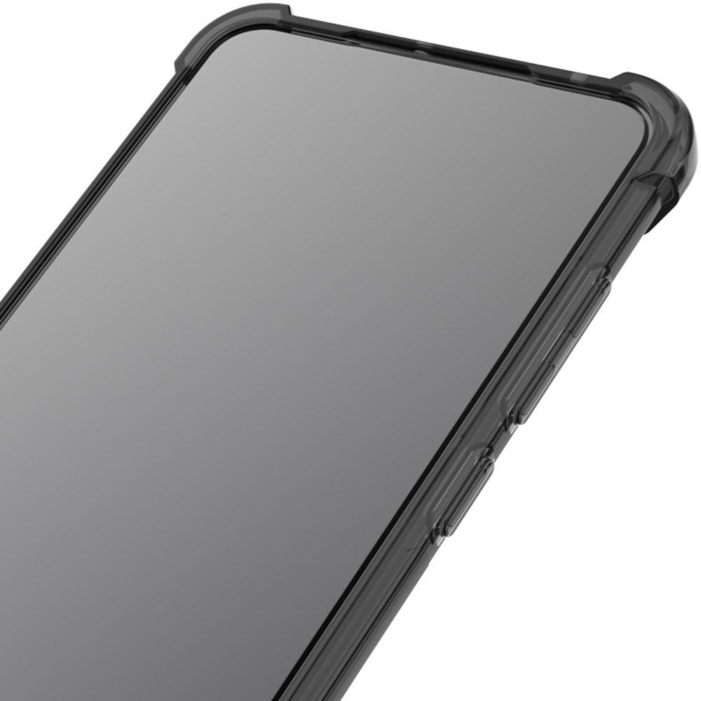 Asus ROG Phone 9 (5G) / 9 Pro (5G) - IMAK Flexibelt Plast Bakside Skal - Genomskinlig / Svart