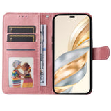 EIDERWOOD Honor Magic7 Lite Konstläder Flip Fodral m. Rem - Rosa