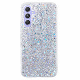 EIDERWOOD Samsung Galaxy A26 (5G) Flexibelt Plast Skal m. Glitter - Silver