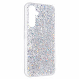 EIDERWOOD Samsung Galaxy A26 (5G) Flexibelt Plast Skal m. Glitter - Silver
