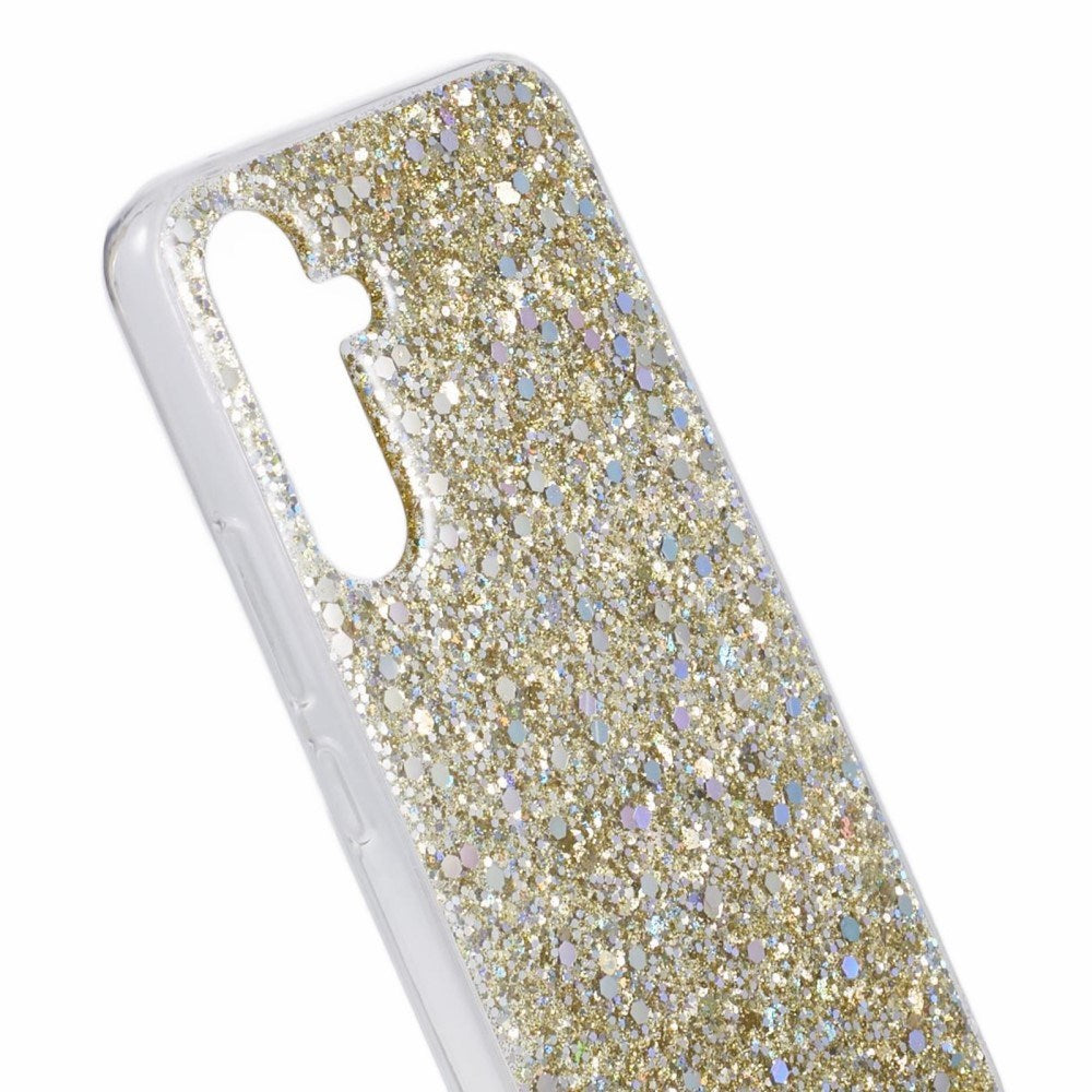 EIDERWOOD Samsung Galaxy A26 (5G) Flexibelt Plast Skal m. Glitter - Guld