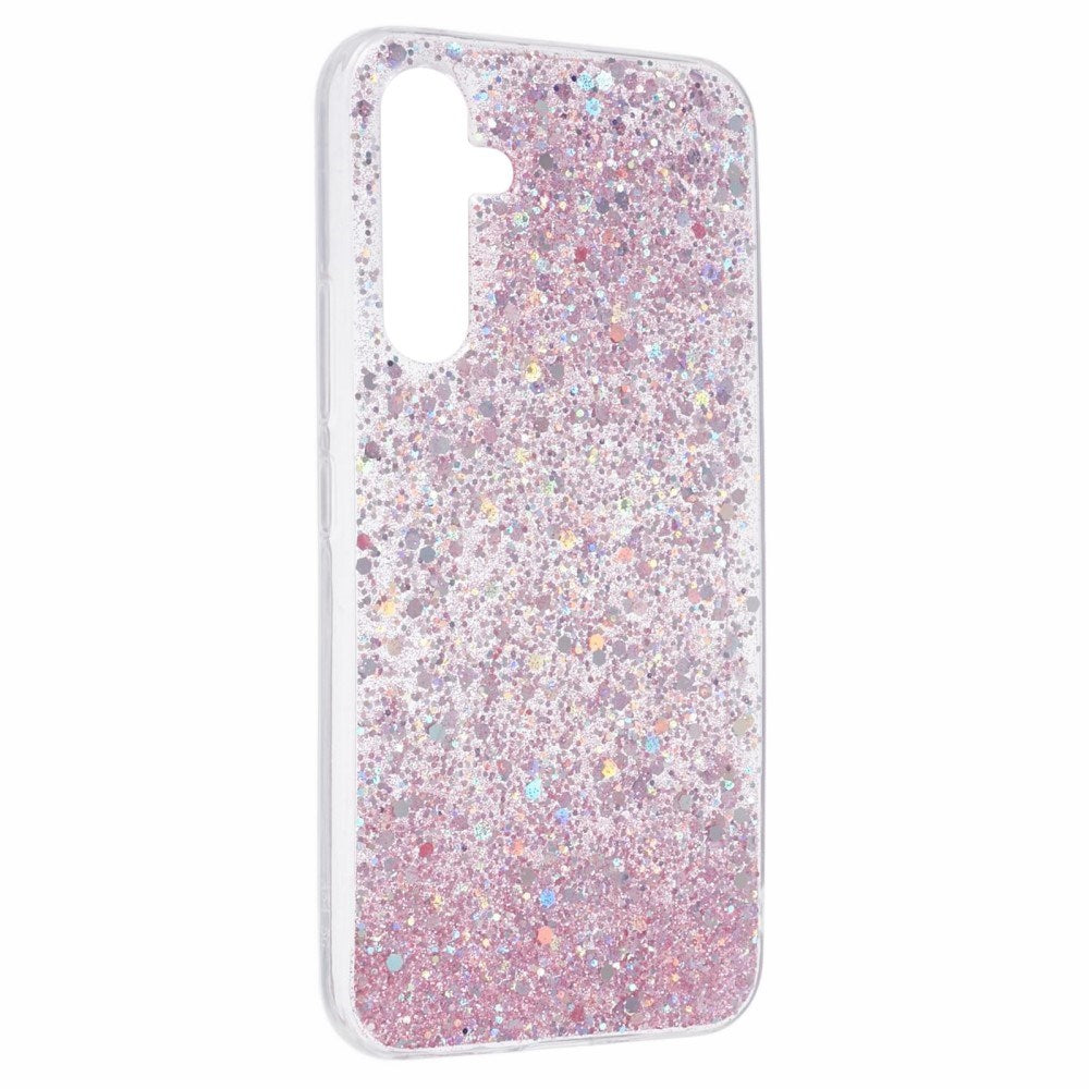 EIDERWOOD Samsung Galaxy A26 (5G) Flexibelt Plast Skal m. Glitter - Rosa