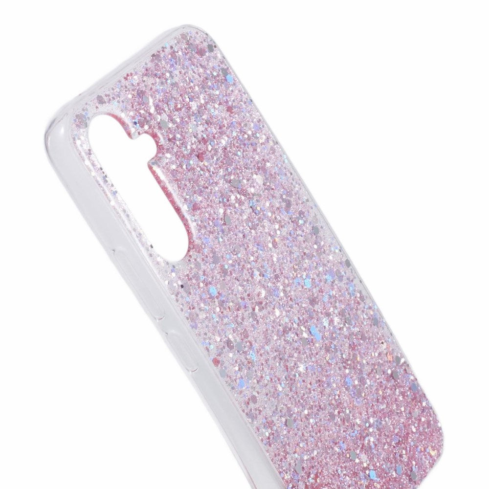 EIDERWOOD Samsung Galaxy A26 (5G) Flexibelt Plast Skal m. Glitter - Rosa