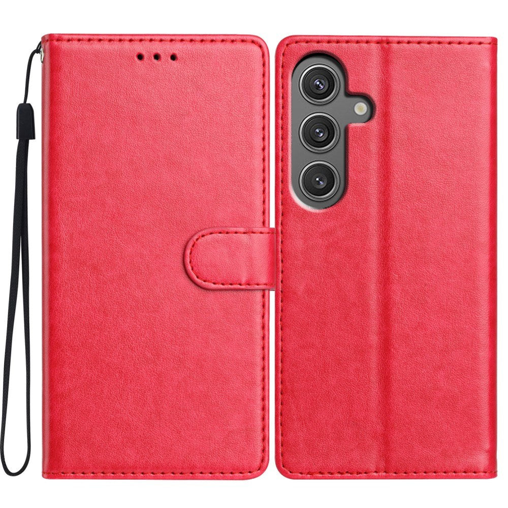EIDERWOOD Samsung Galaxy A26 (5G) Konstläder Flip Fodral m. Rem - Pink