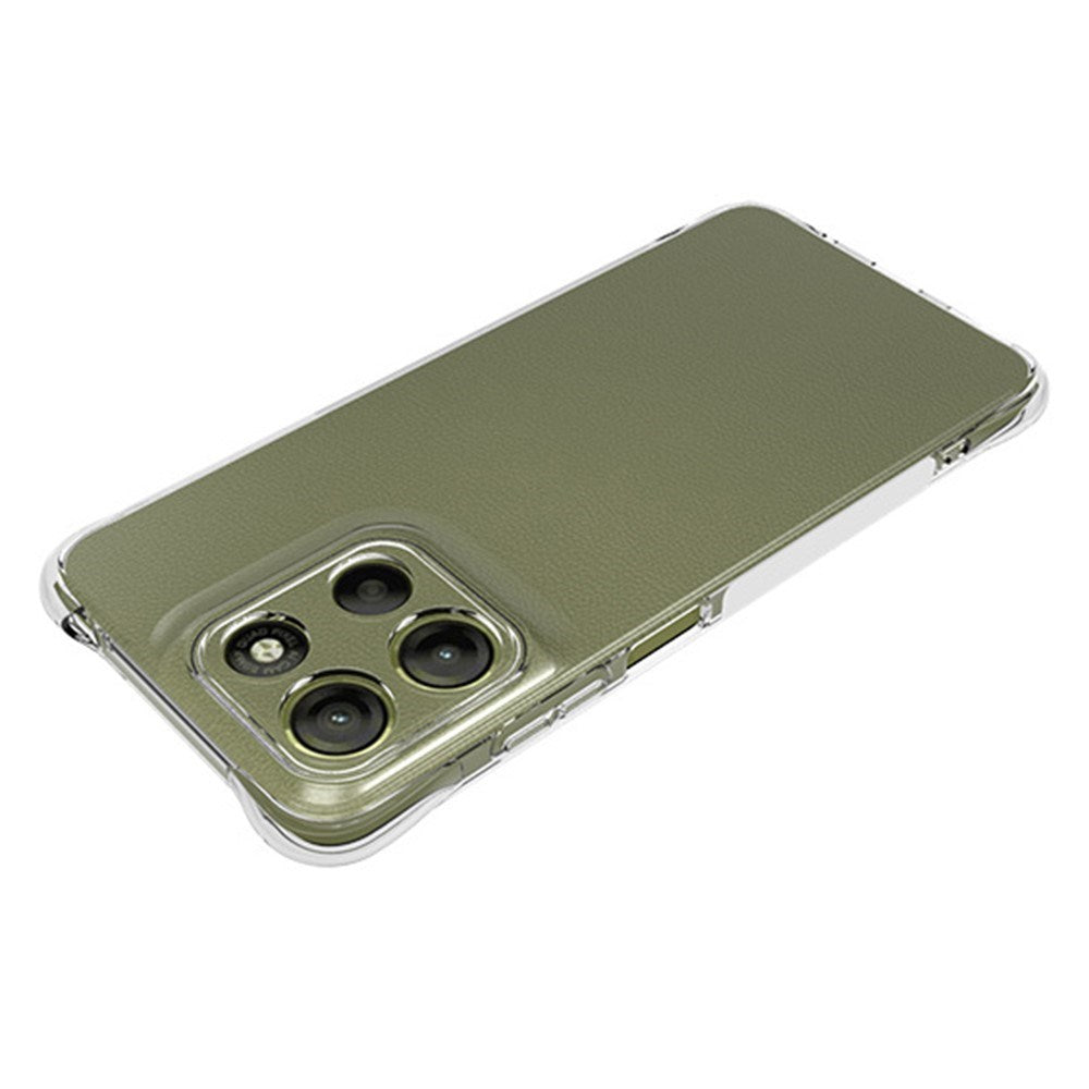 EIDERWOOD Motorola Moto G15 4G Flexibelt Plastbaksidsskydd - Transparent