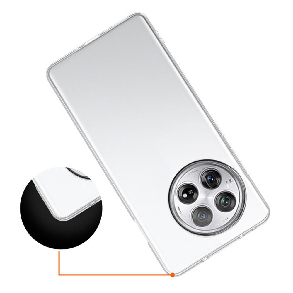 EIDERWOOD OnePlus 13R Ultra Slim Flexibelt Plast Skal - Transparent