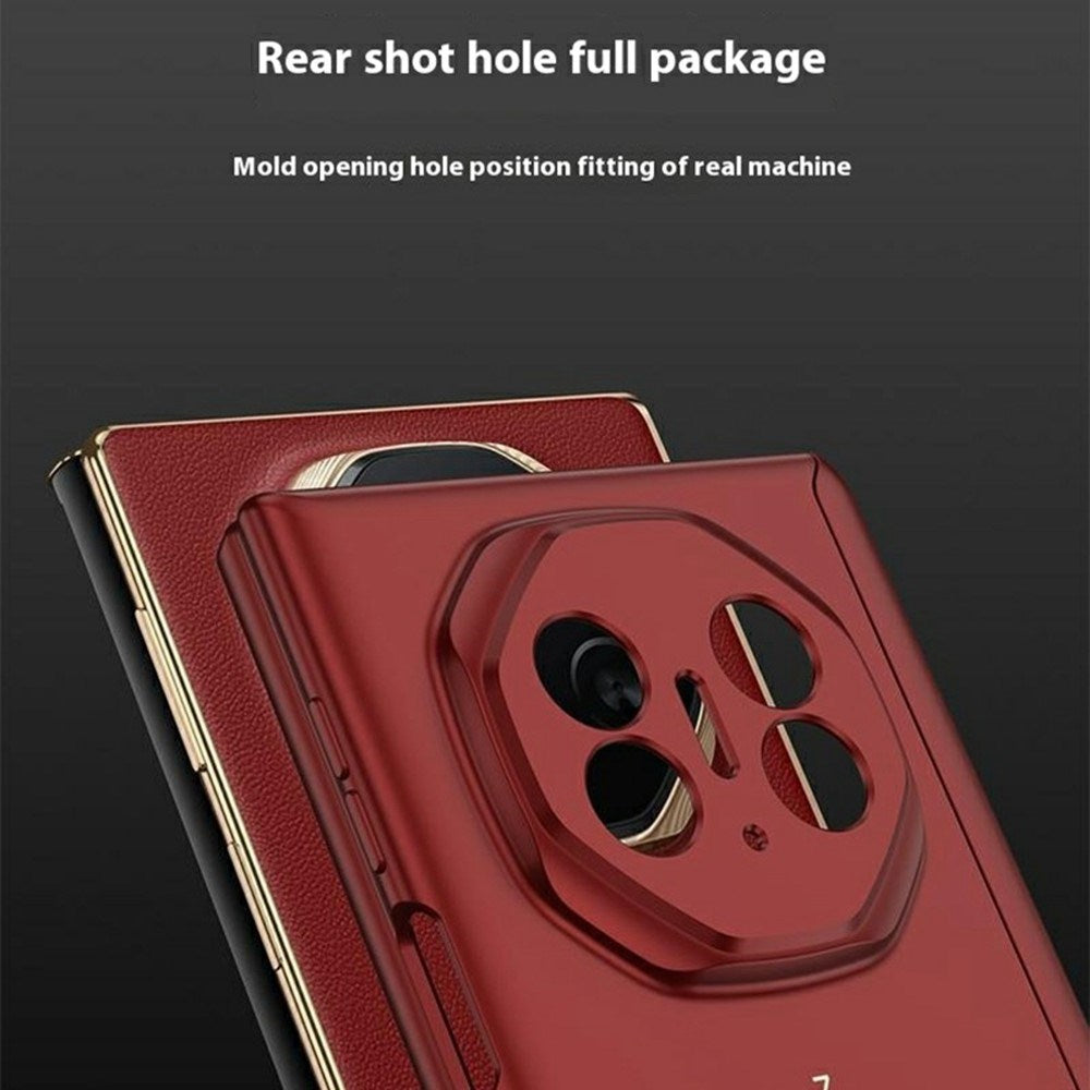 EIDERWOOD Huawei Mate XT Case Skin Feel Tunt Magnetiskt Flexibelt Plastfodral - Svart