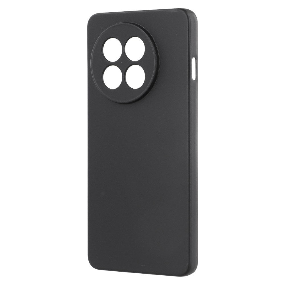 EIDERWOOD OnePlus 13R Flexibelt Plast Skal - Blank Yta - Svart