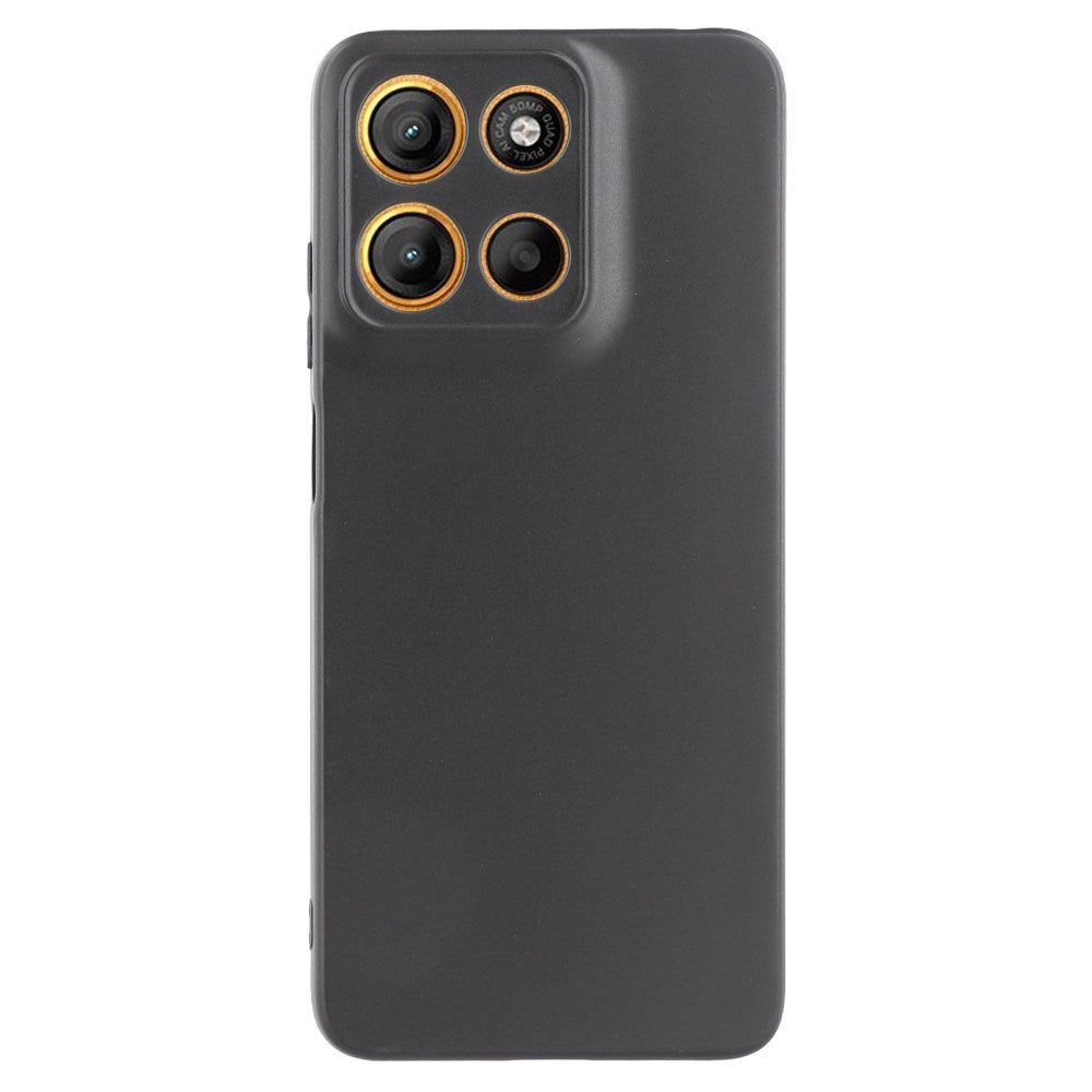 EIDERWOOD Motorola Moto G15 / G15 Power Flexibelt Plast Bakside Skal - Svart