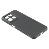 EIDERWOOD Motorola Moto G15 / G15 Power Flexibelt Plast Bakside Skal - Svart