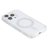 EIDERWOOD iPhone 16 Pro Max Plast Glitter Skal - MagSafe Kompatibelt - Transparent