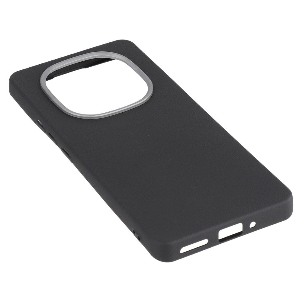 EIDERWOOD Xiaomi Redmi Note 14 Pro (5G) / Poco X7 Matt Flexibel Plast Skal - Svart