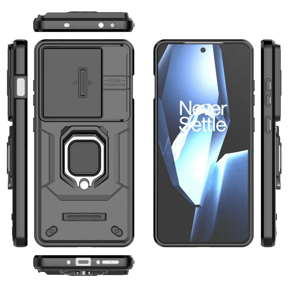 EIDERWOOD OnePlus 13R Arbetsfodral med Kameraskydd - Svart