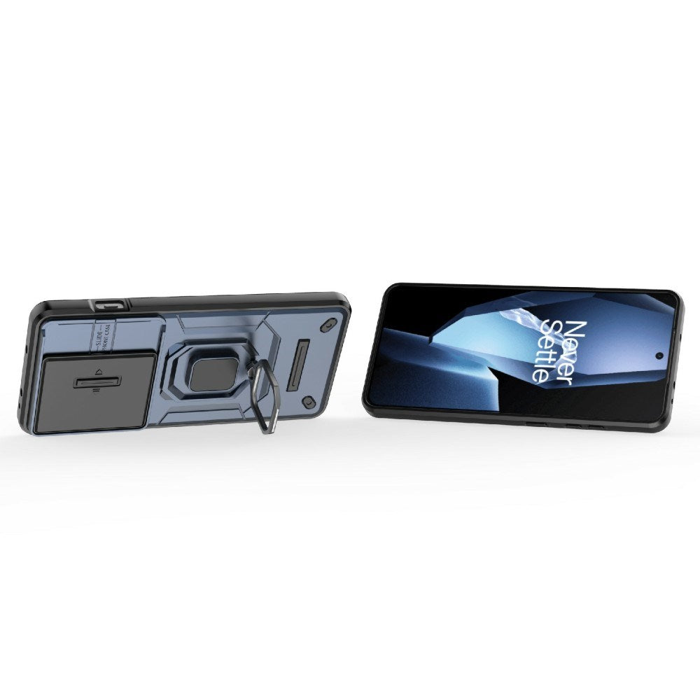 EIDERWOOD OnePlus 13R Arbetsfodral med Kameraskydd - Blå