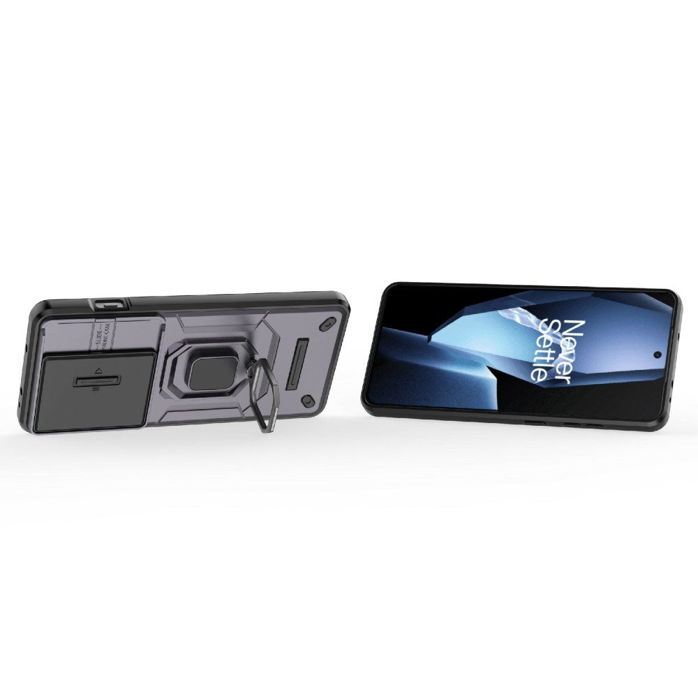 EIDERWOOD OnePlus 13R Arbetsfodral med Kameraskydd - Purpur