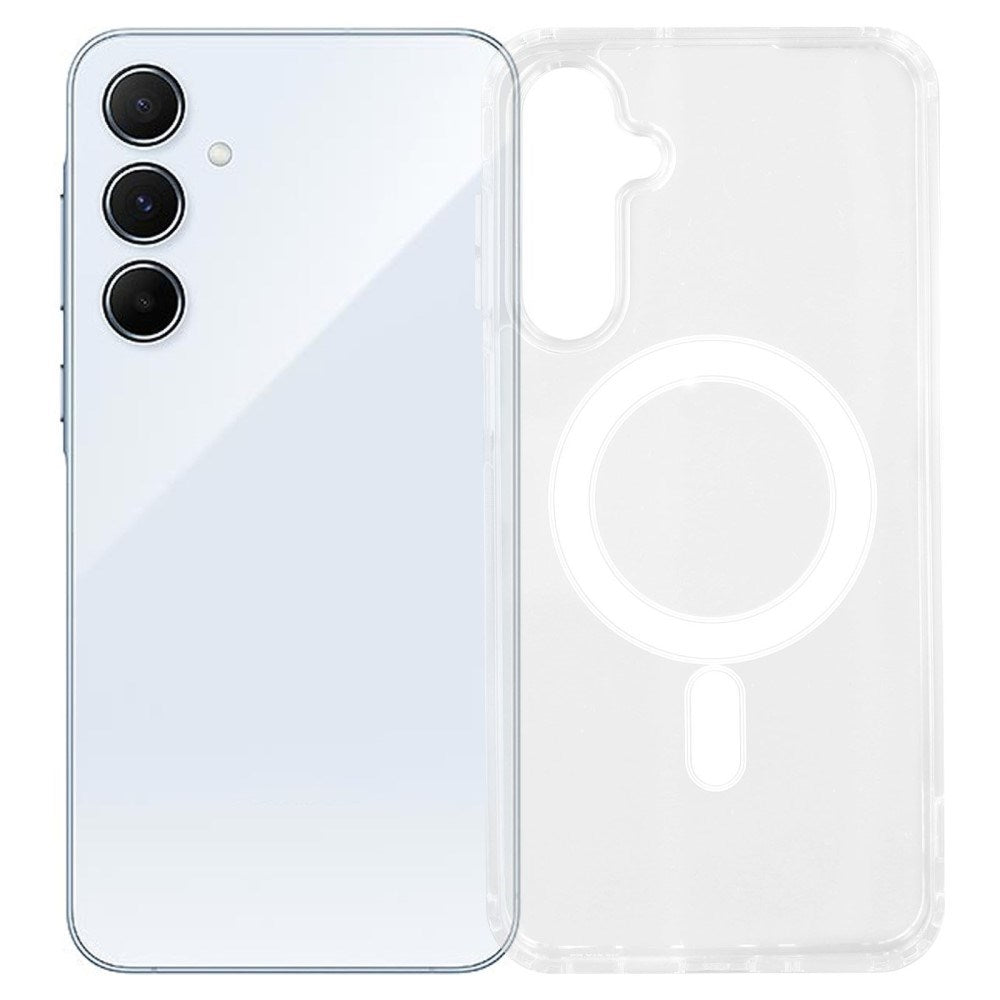 EIDERWOOD Samsung Galaxy A26 (5G) Flexibelt Plast Skal - MagSafe Kompatibel - Transparent