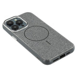 EIDERWOOD iPhone 15 Pro Plast Glitter Skal - MagSafe Kompatibel - Svart