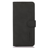 Xiaomi Redmi Note 14 (5G) KHAZNEH Konstläder Flip Fodral m. Korthållare & Ställfunktion - Svart