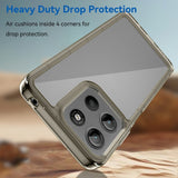 EIDERWOOD Motorola Moto G15 / G05 / E15 Hybrid Plast Skal - Genomskinlig / Grå