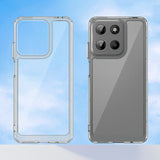 EIDERWOOD Motorola Moto G15 / G05 / E15 Hybrid Plast Skal - Genomskinlig