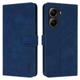 EIDERWOOD Xiaomi Poco X7 Pro Konstläder Flip Fodral m. Korthållare & Ställfunktion - Blå