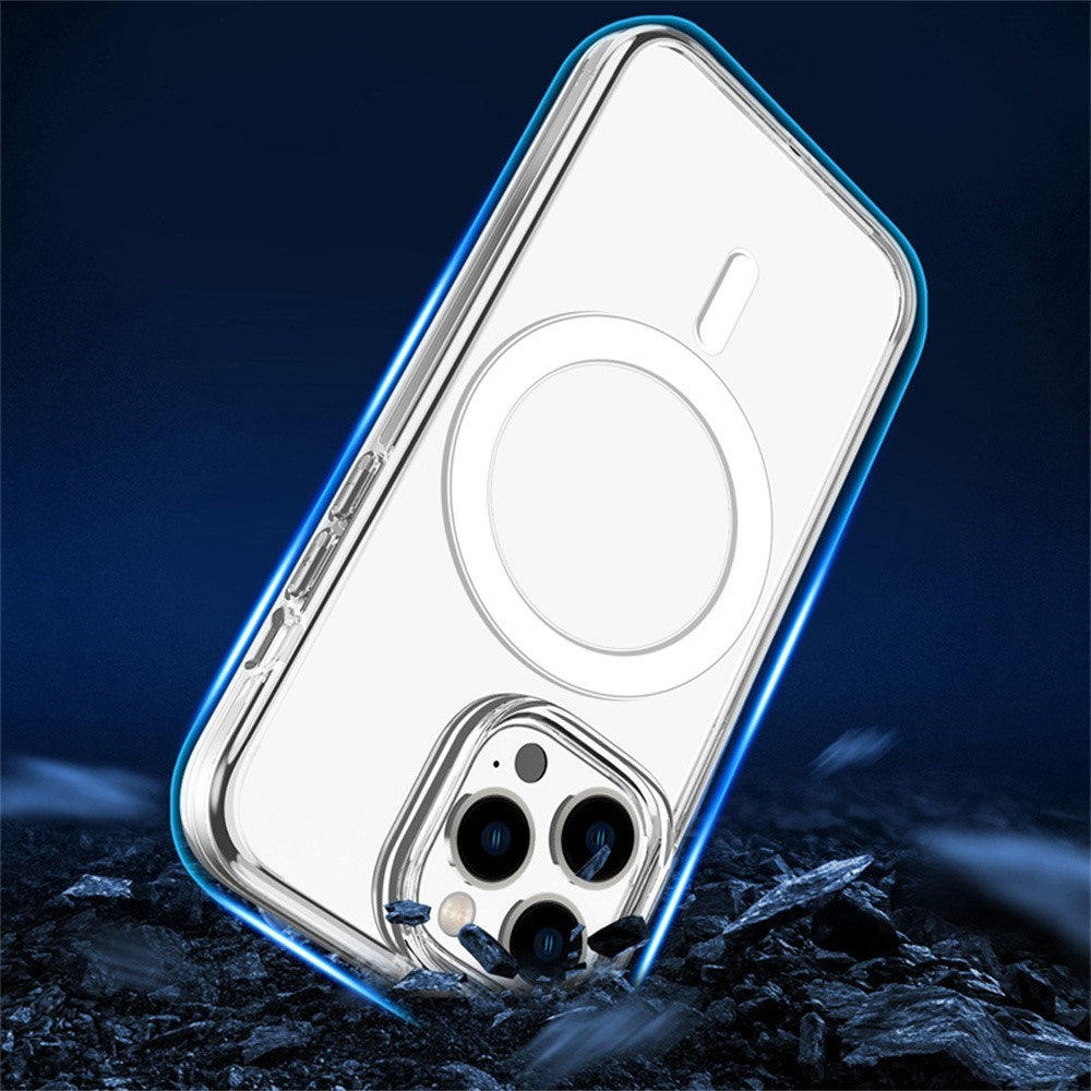 iPhone 14 Pro EIDERWOOD Hybrid Magnetic Skal - MagSafe Kompatibel - Genomskinlig
