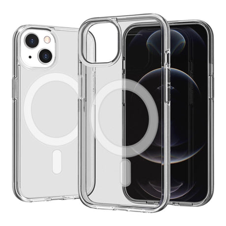 iPhone 14 EIDERWOOD Hybrid Magnetic Skal - MagSafe Kompatibel - Genomskinlig