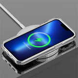 iPhone 14 EIDERWOOD Hybrid Magnetic Skal - MagSafe Kompatibel - Genomskinlig