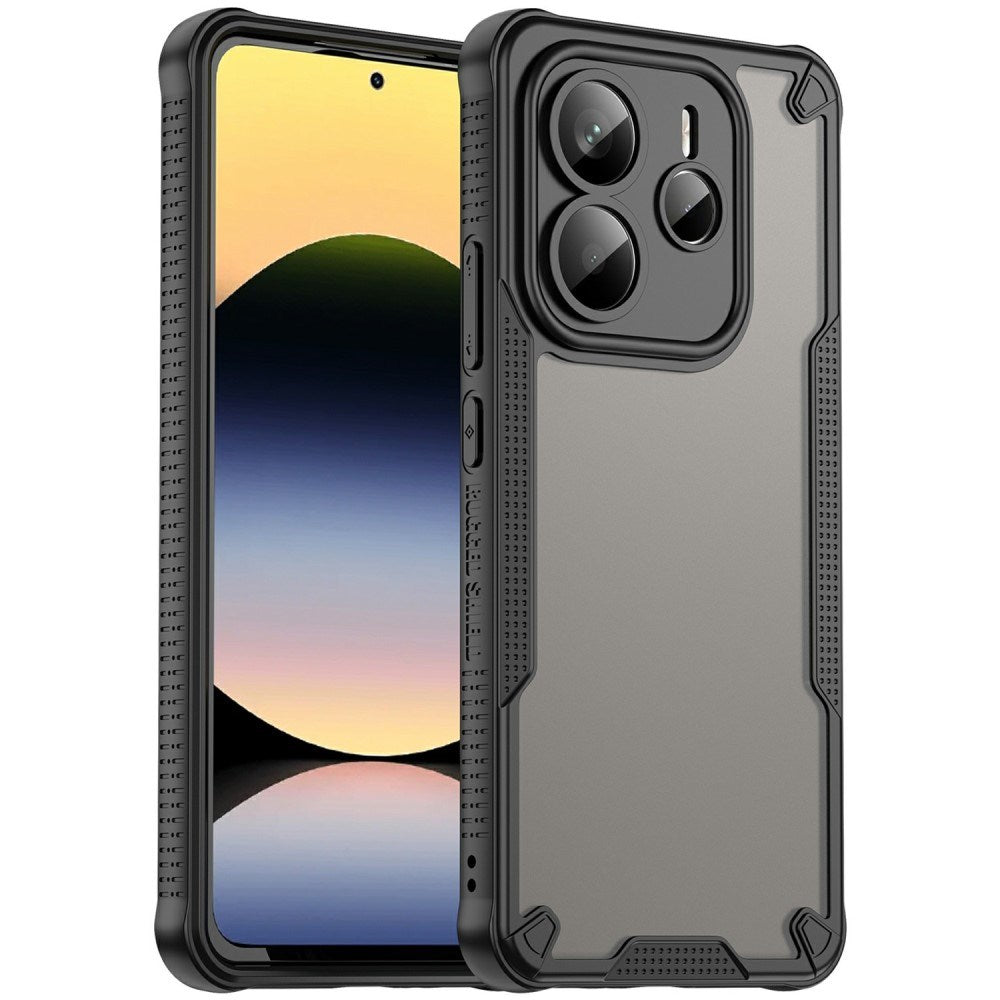 EIDERWOOD Xiaomi Redmi Note 14 (5G) Hybrid Plast Bakside Skal - Svart