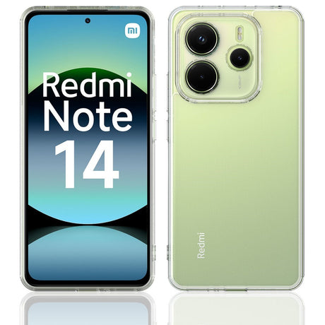 EIDERWOOD Xiaomi Redmi Note 14 (4G) Flexibelt Plast Skal - Genomskinlig