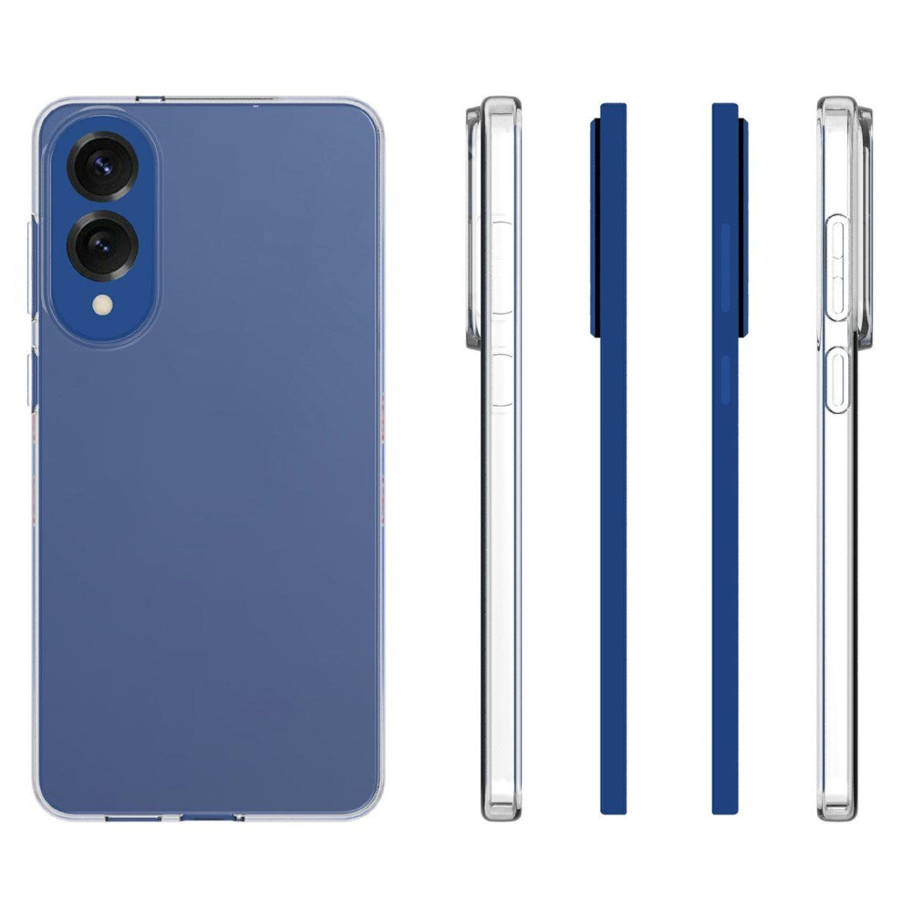 EIDERWOOD Samsung Galaxy S25 Edge Flexibelt Plast Skal - Transparent