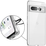 Google Pixel 7 Pro Flexibel TPU-skal - Transparent