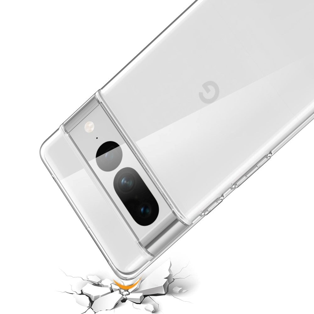 Google Pixel 7 Pro Flexibel TPU-skal - Transparent