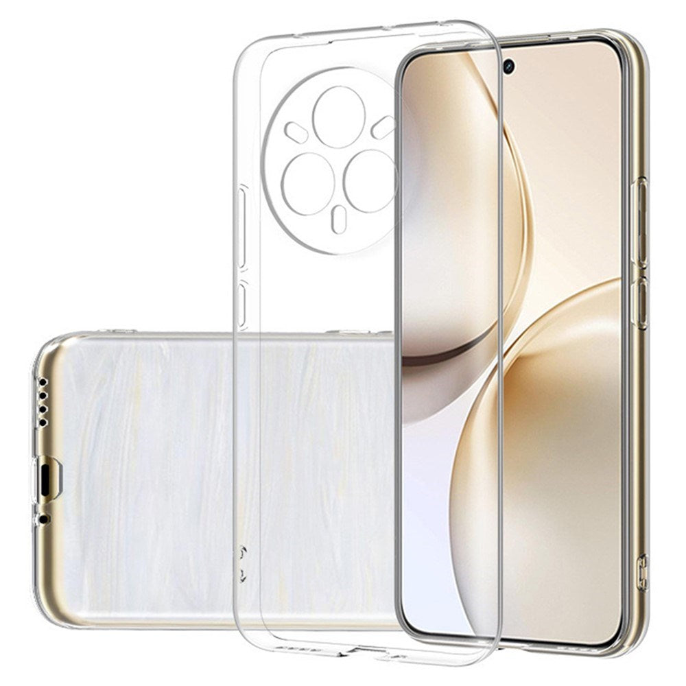 Realme 14 Pro+ (5G) EIDERWOOD Flexibelt Plast Bakside Skal – Genomskinlig