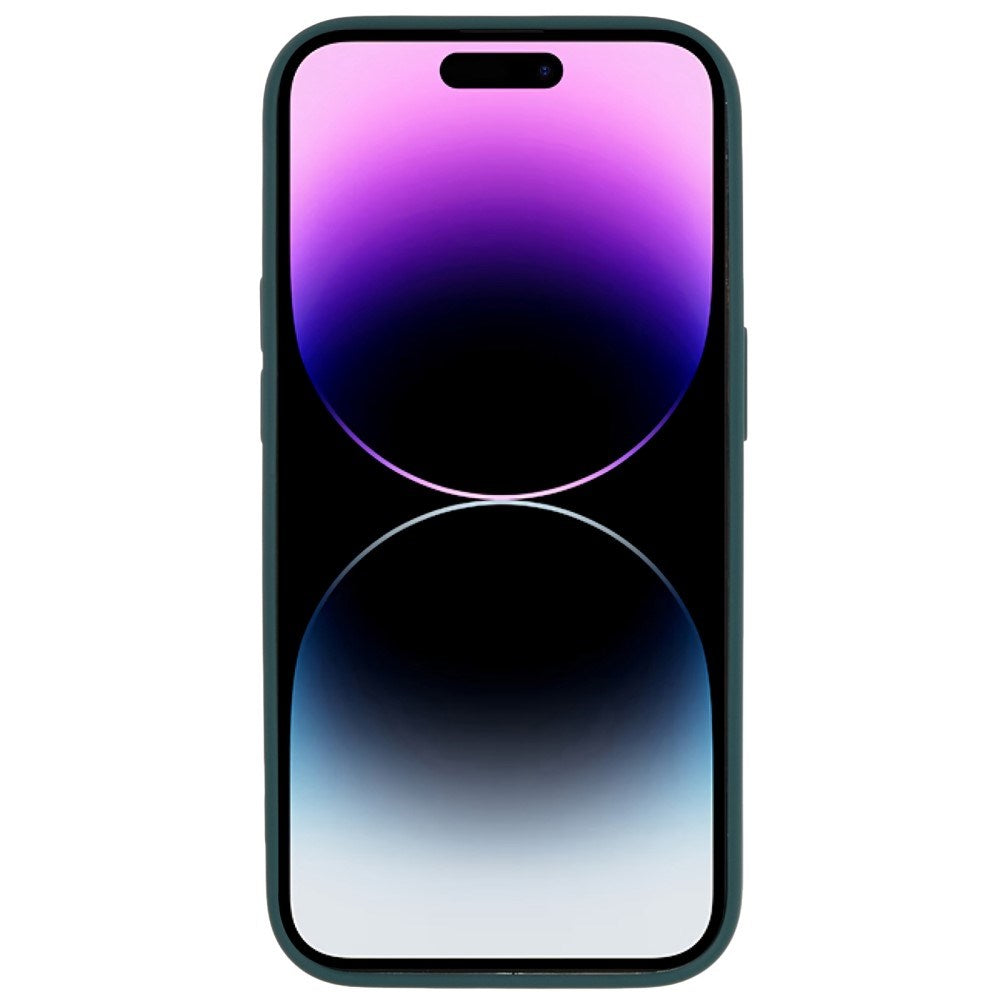 EIDERWOOD iPhone 14 Pro Max Fodrat Flexibelt Plast Skal - Mörkgrön