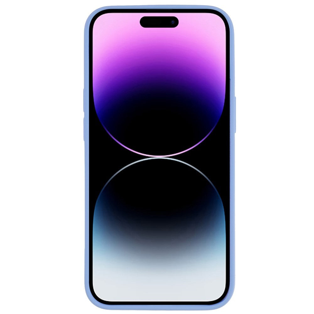 EIDERWOOD iPhone 14 Pro Max Fodrat Flexibelt Plast Skal - Ljusblå