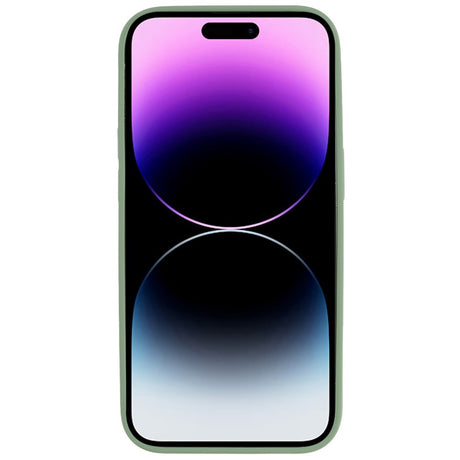 EIDERWOOD iPhone 14 Pro Max Fodrat Flexibelt Plast Skal - Ljusgrön