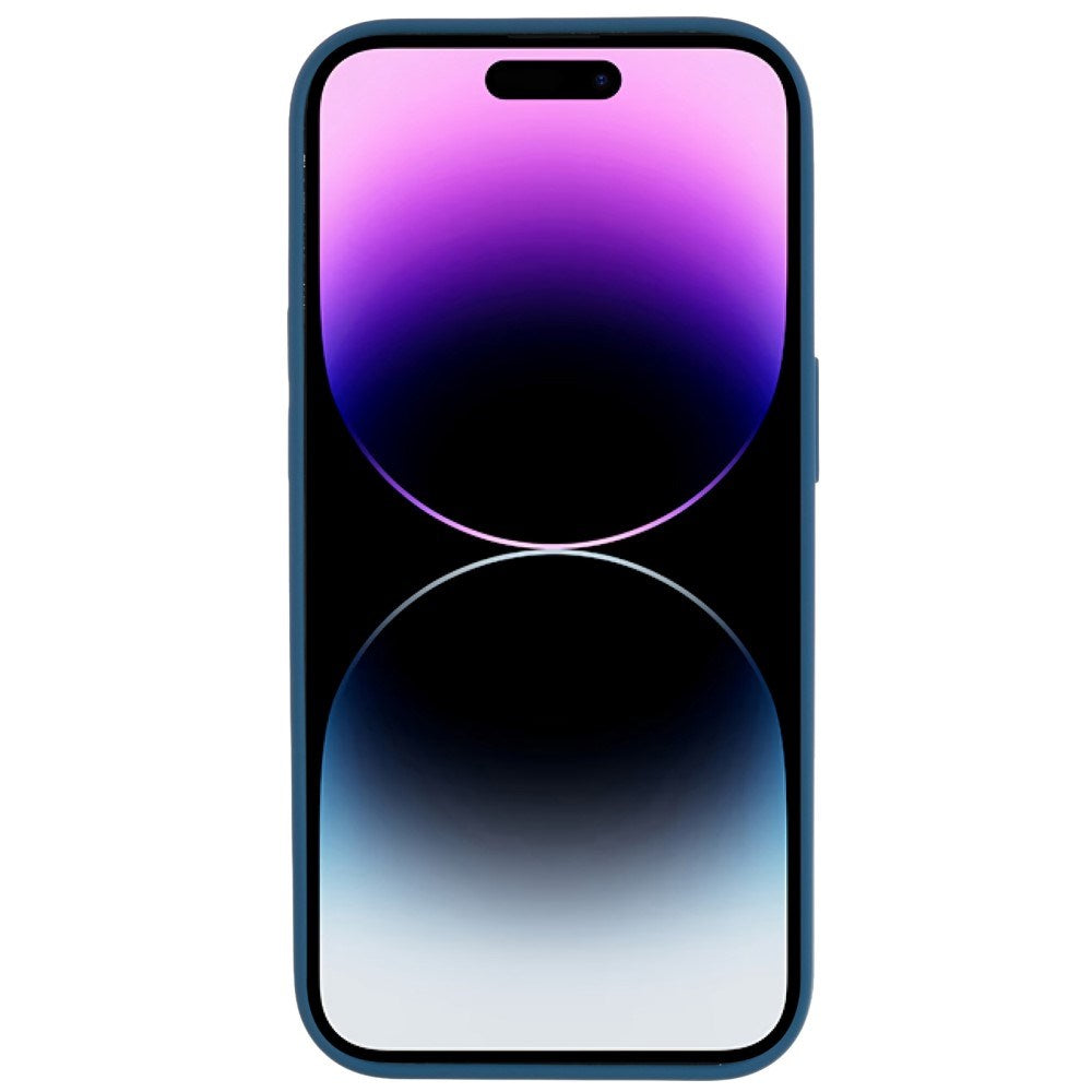 EIDERWOOD iPhone 14 Pro Max Fodrat Flexibelt Plast Skal - Mörkblå