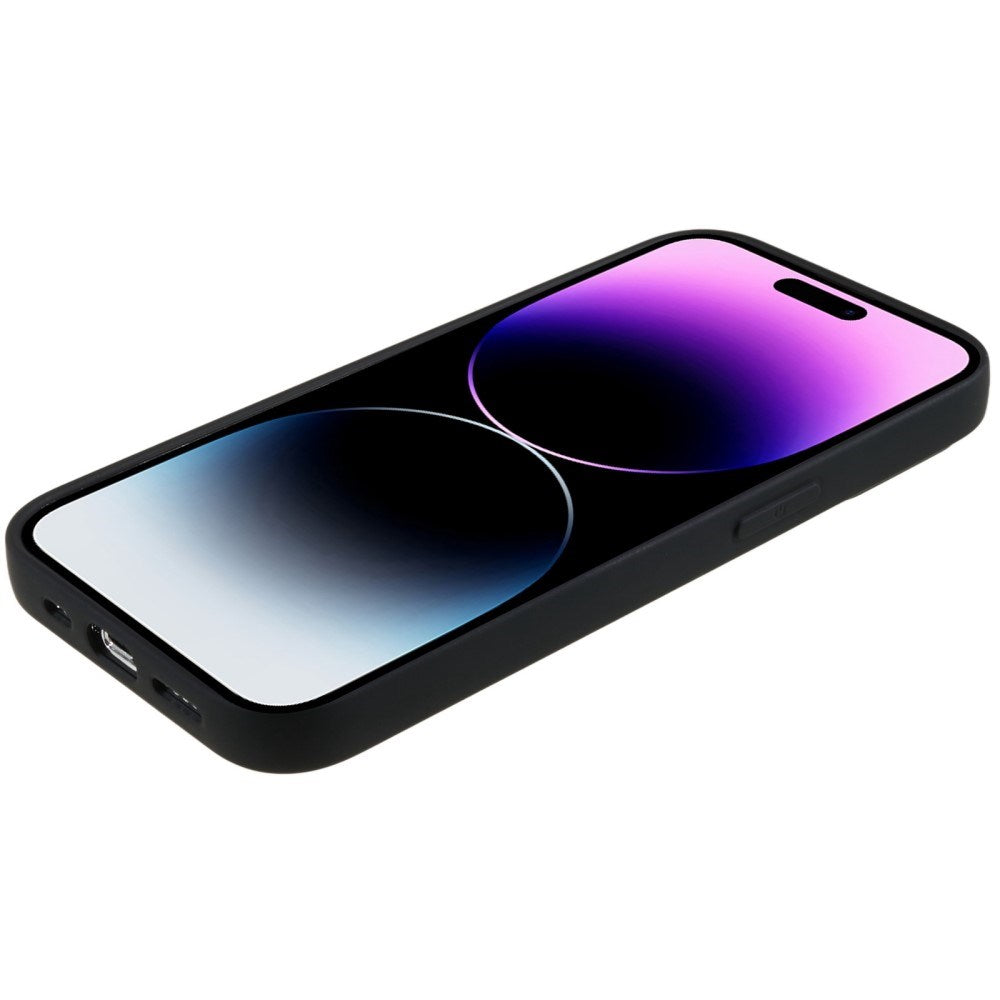 EIDERWOOD iPhone 14 Pro Max Fodrat Flexibelt Plast Skal - Svart