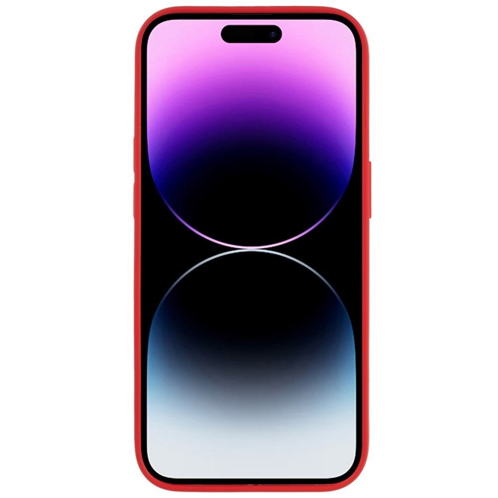 EIDERWOOD iPhone 14 Pro Max Fodrat Flexibelt Plast Skal - Röd